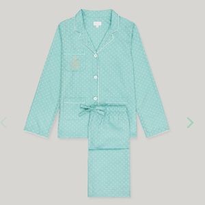 Claridge Women’s Pajamas Derek Rose Jade Limited Edition